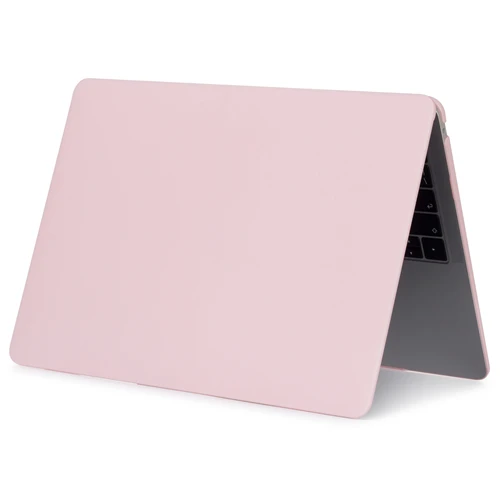 Матовый чехол для ноутбука Apple Macbook Air 11 12 13 дюймов, чехол для macbook retina pro 13 с сенсорной панелью ID A1932 - Цвет: Matte Rose Quartz