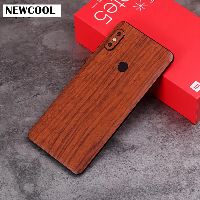 Carboon дерево зерна задняя защитная пленка наклейки для Xiaomi Redmi Note 5 note5 цвет