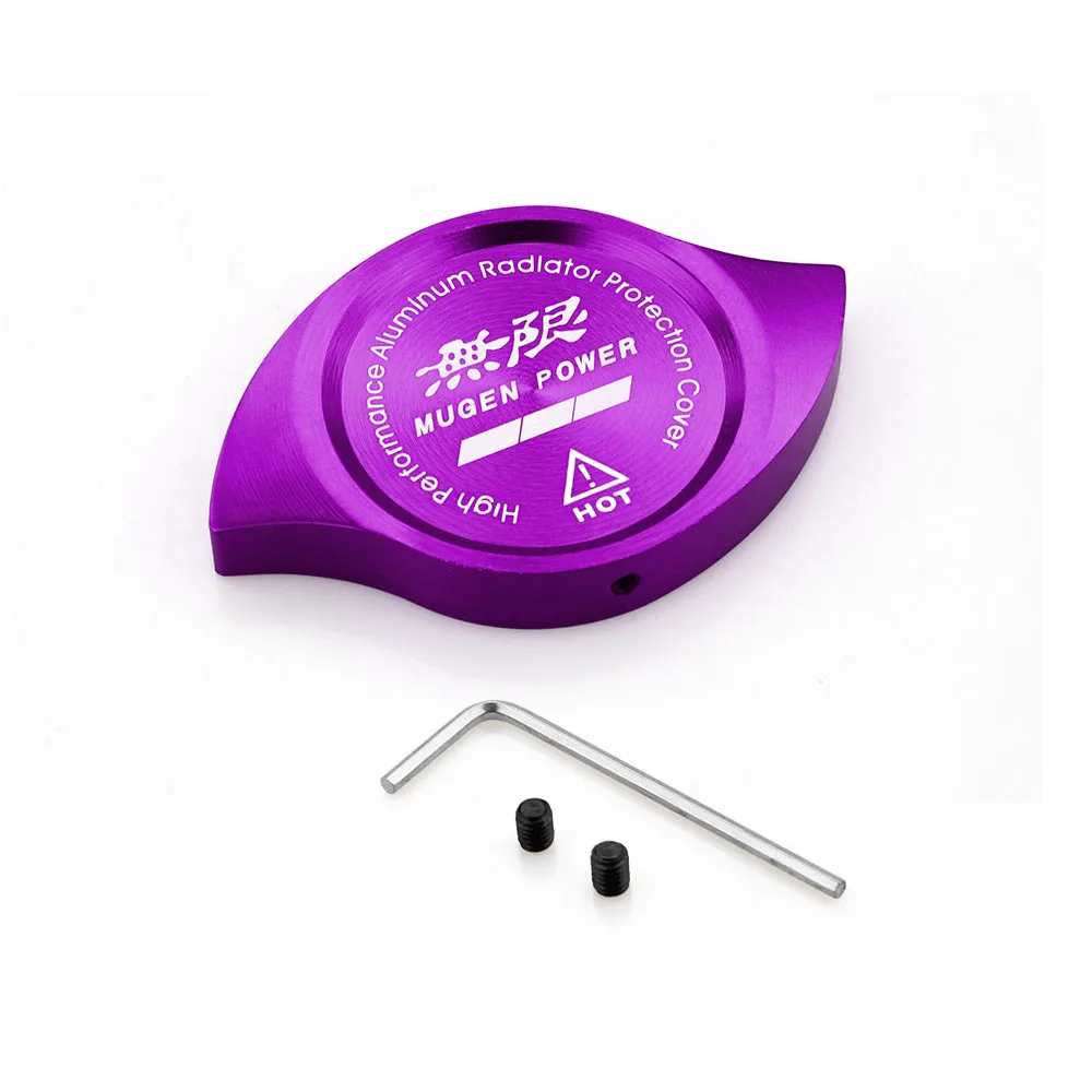 Purple Крышка радиатора MUGEN для HONDA Для MUGEN ACURA CL CSX ILX MDX NSX RDX RL RLX RSX SLX TL TSX ZDX Vigor RS-cap 007 - Цвет: Purple