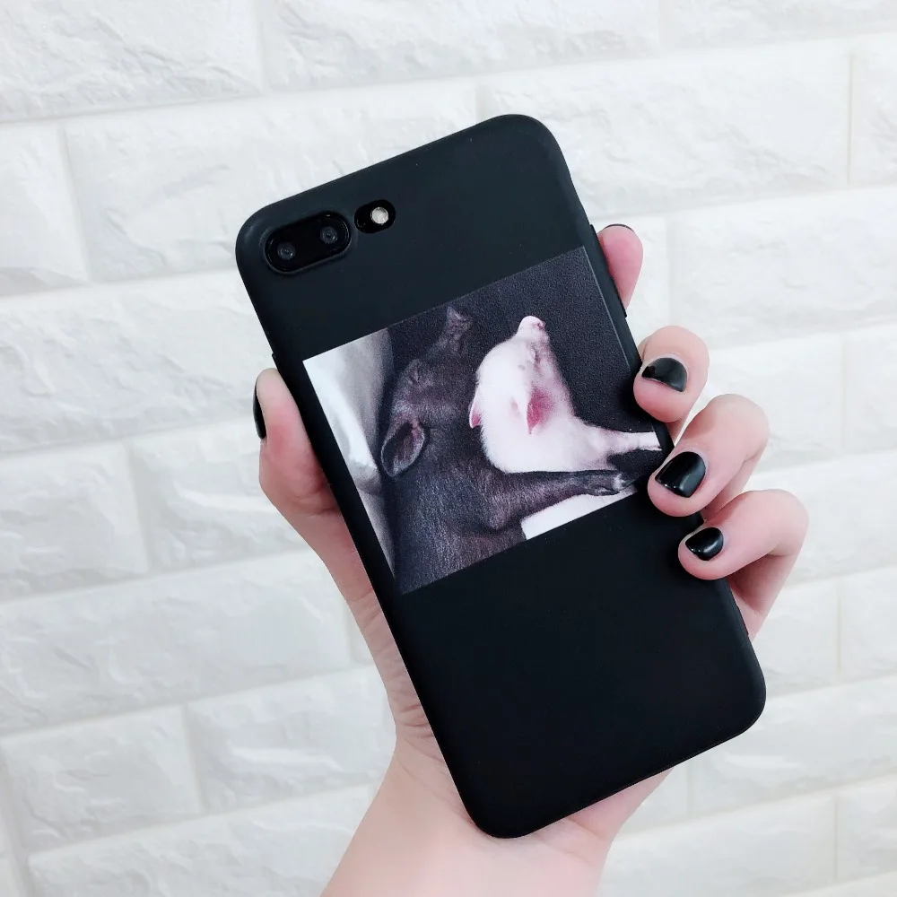 Милый мультфильм поросенок печати мобильного телефона чехол для iphone 5 5S SE 6 6s 6plus 7 8