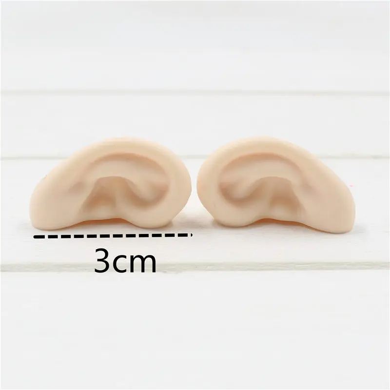 ICY blyth кукла смолы уши для пользовательских DIY, не нужно резать оригинальные уши с глиной - Цвет: B