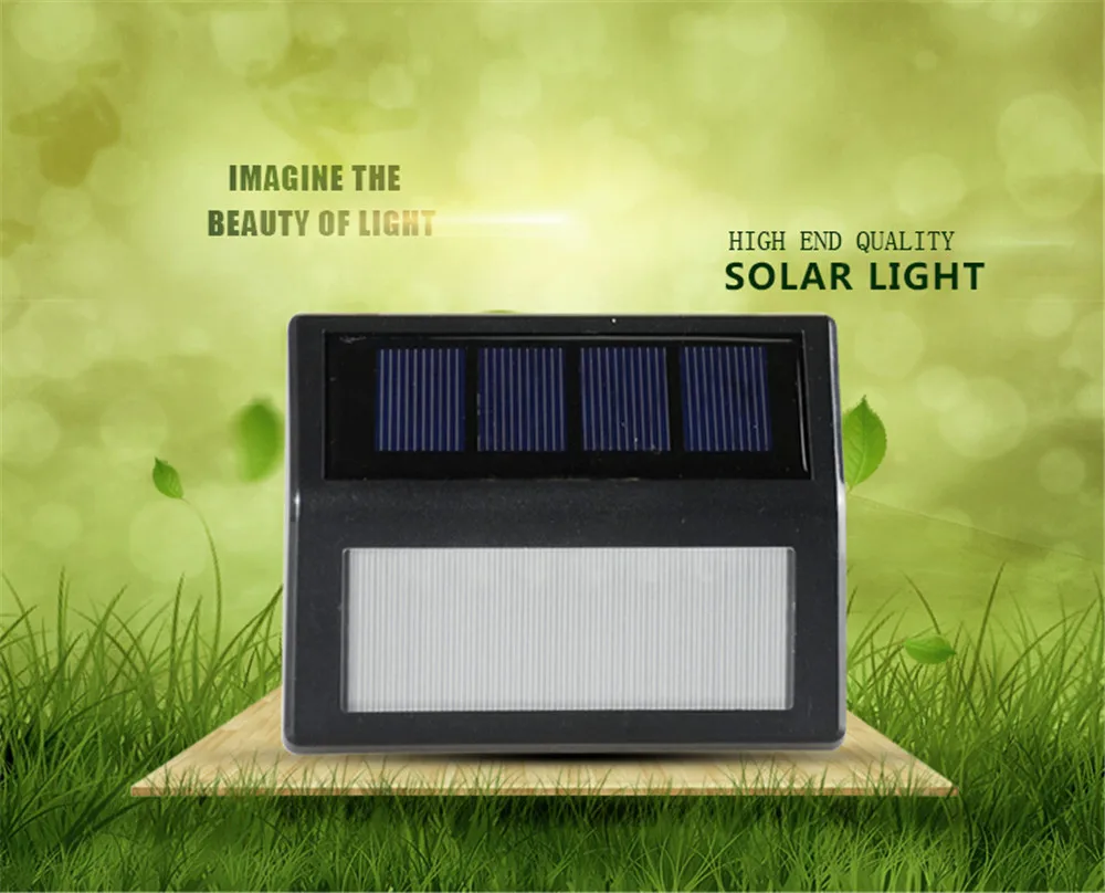 Светодиодная уличная лампа на солнечной батарее энергосберегающий светильник