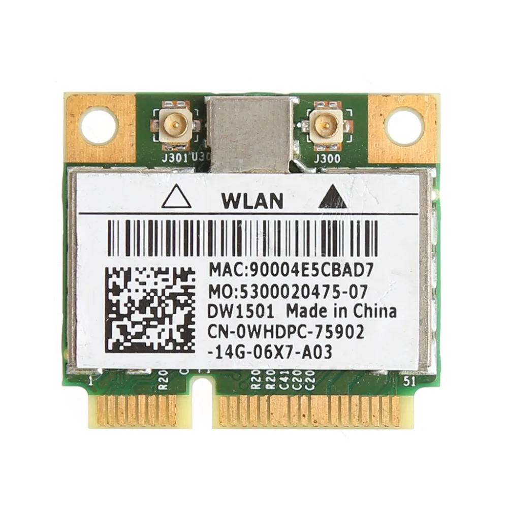 

New 150M Wireless Wifi Mini PCI-E Card For Dell DW1501 0K5Y6D Broadcom BCM94313HMG2L C26