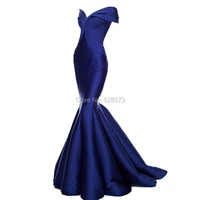 YNQNFS ED125 Real Pictures Vestido Longo Off Shoulder Mermaid Evening Gown Party Long Dress Elegant Red Carpet 2019
