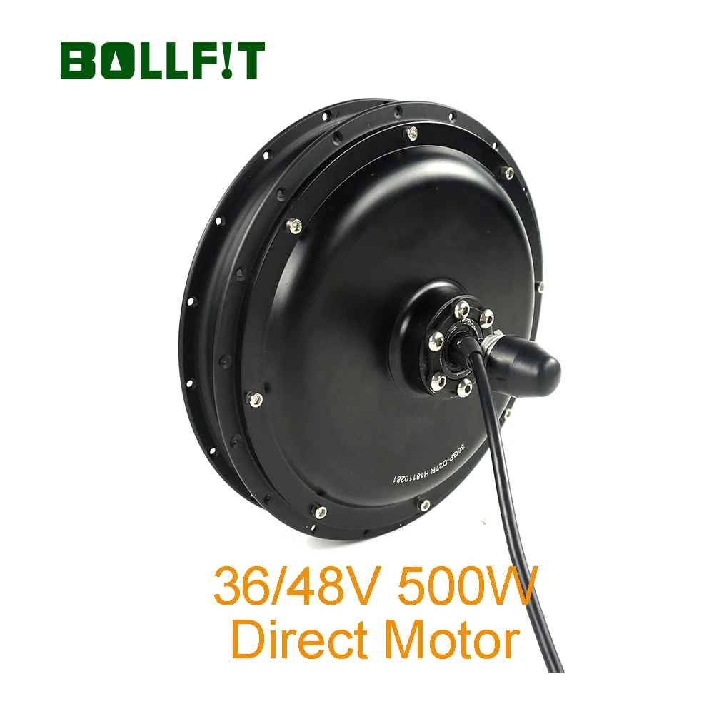 BOLLFIT 36 В/48 в 500 Вт задний вращающийся мотор MXUS высокоскоростной бесщеточный прямой