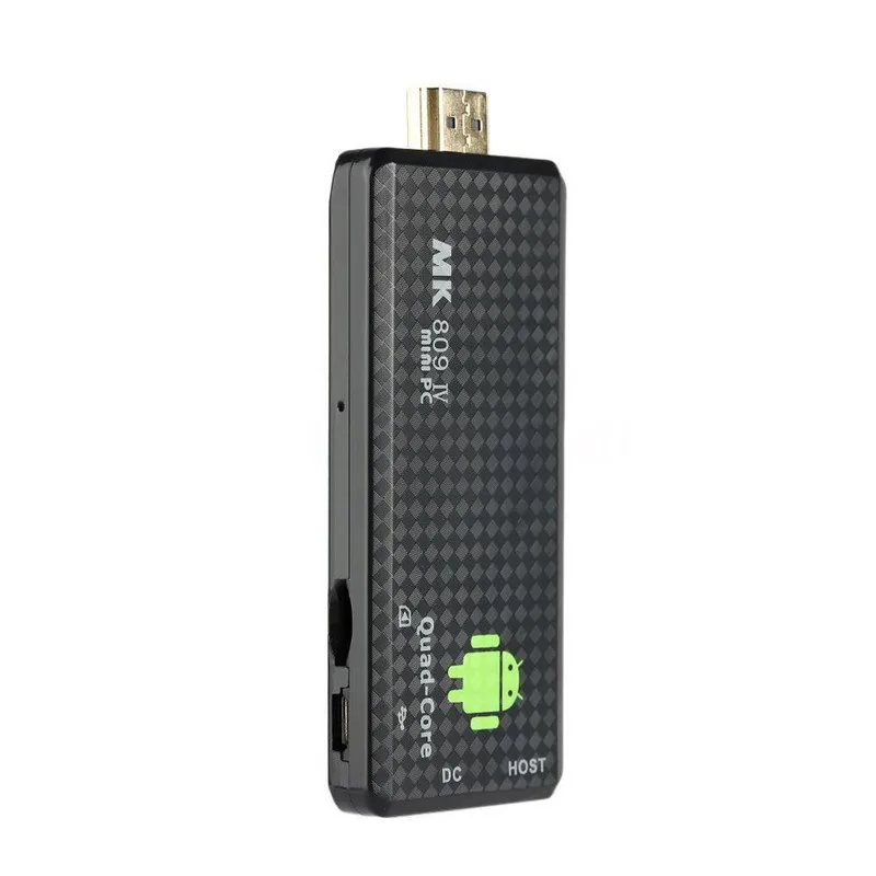 Full HD 1080P 8G MK809IV Android TV Stick Smart ключ для 5 1 Box Mini PC 3D медиаплеер Quad Core|tv dongle|smart tv dongletv stick |