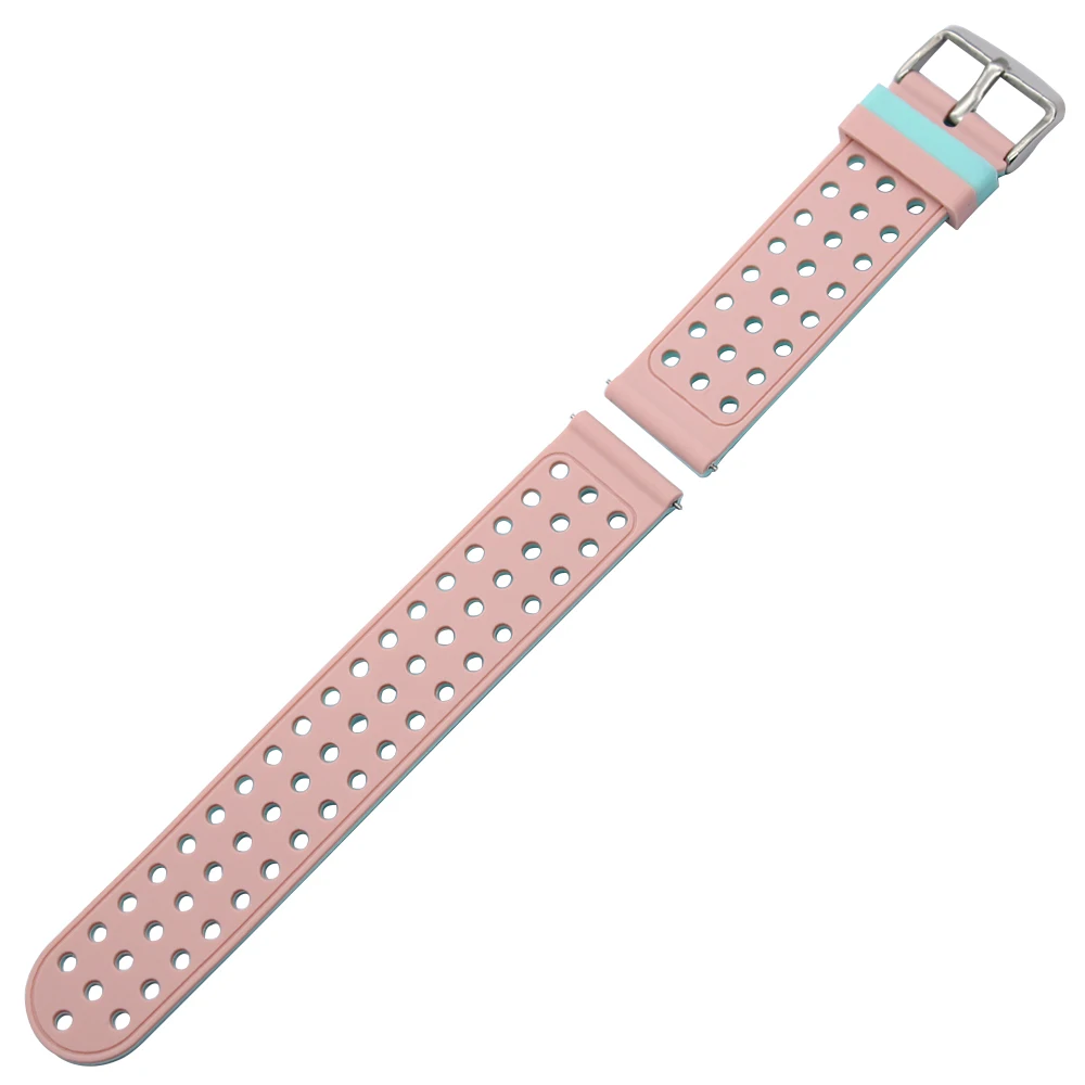 

22mm Silicon Rubber Watch Band for Pebble Time/Steel/Classic LG G Watch W100/R W110/Urbane W150 Quick Release Wrist Bracelet
