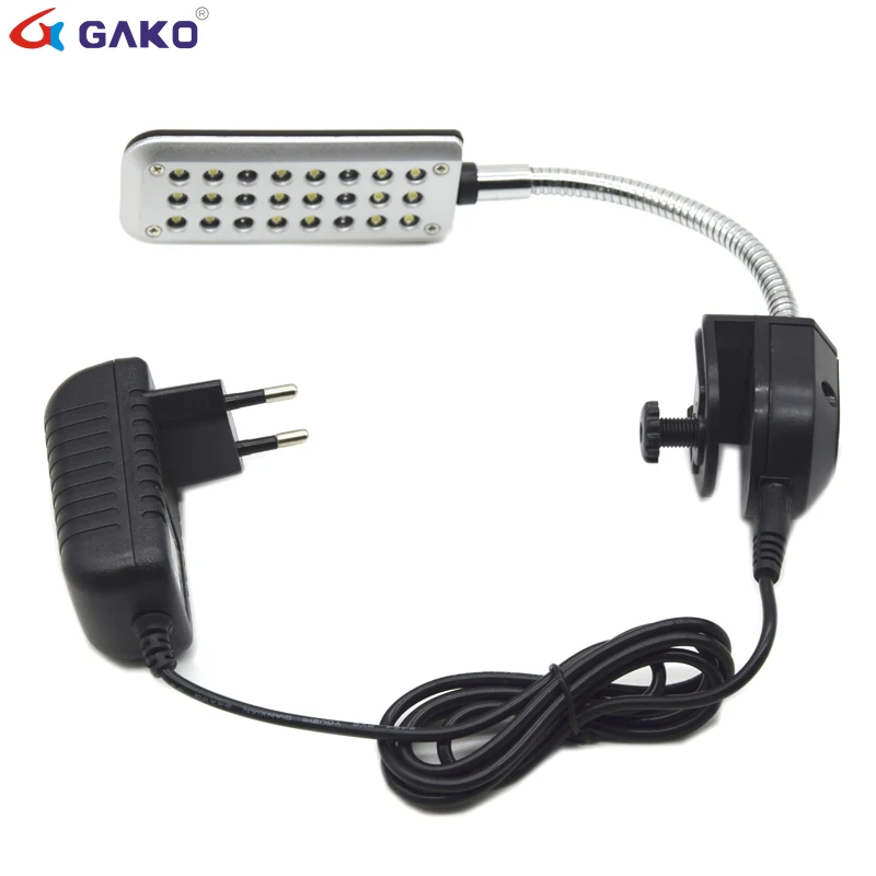 24leds аквариумное освещение гибкая лампа для аквариума водное растение зажимное