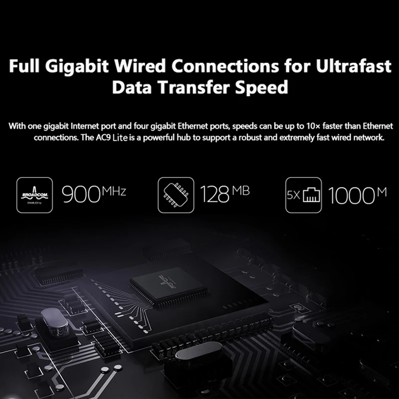 Маршрутизатор Tenda 4g AC9 Lite AC1200 двухдиапазонный Wi Fi ретранслятор 2 4 ГГц/5 ГГц 5