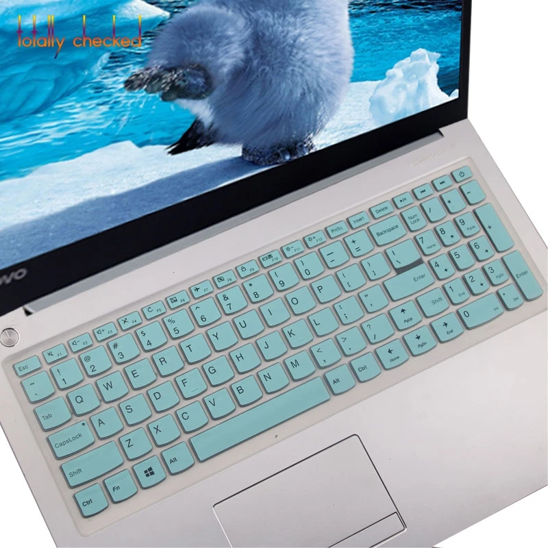 whiteblue 15,6 дюйм чехол для клавиатуры Защитная крышка для lenovo IdeaPad V110-17IKB 110-17IKB 110 17IKB V110 110-15ISK 110-17ACL - Цвет: whiteblue