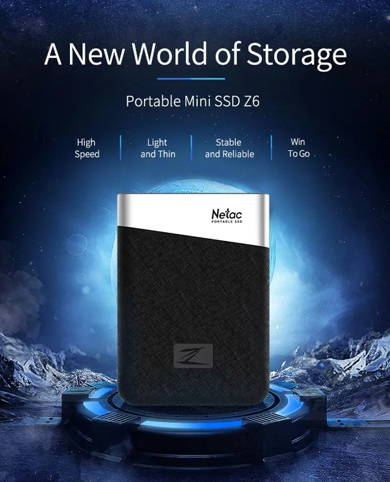 Netac Z6 hhd Дискотека Дуро внешних ssd USB 3,1 Портативный твердотельный накопитель внешний nas serveur 960 GB ssd типа c хранения eaget nas-сервер usb ssd