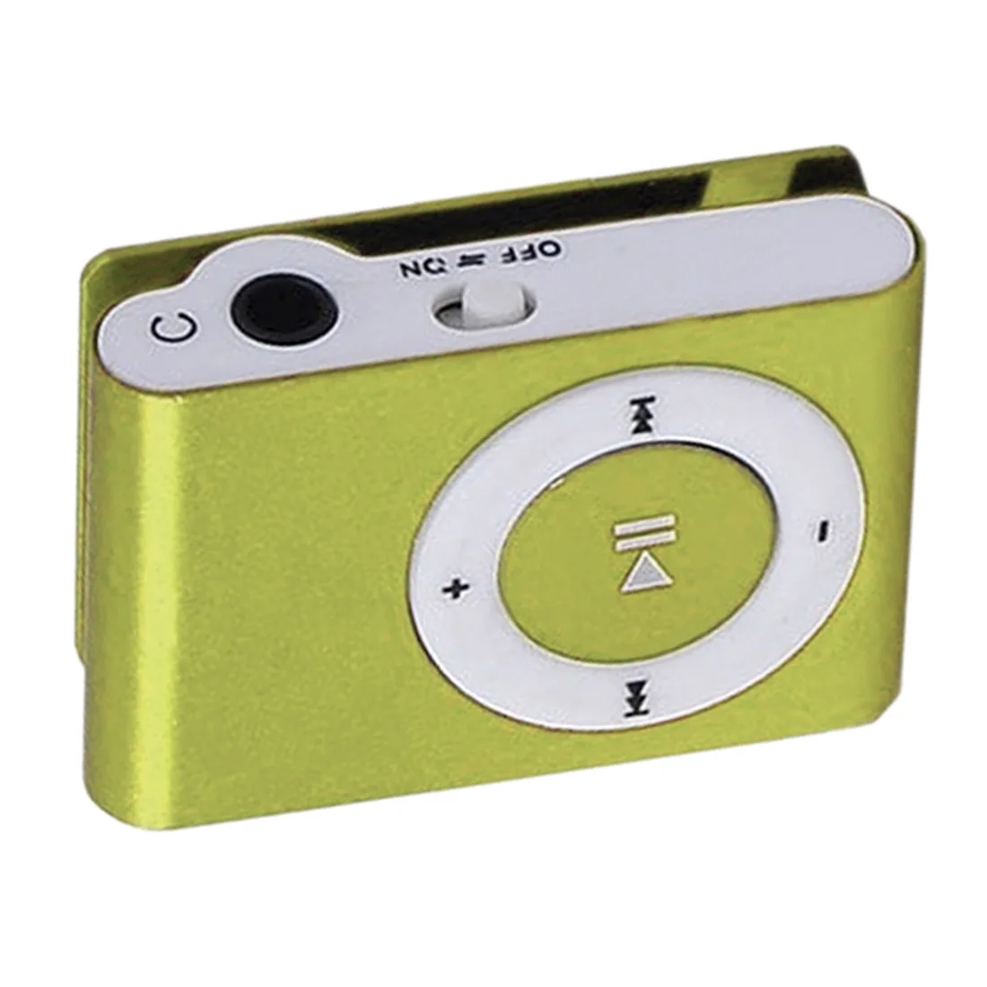 Green Портативный MP3 плеер, мини MP3-плеер с зажимом, водонепроницаемый спортивный MP3 музыкальный плеер Walkman Lettore Mp3 с разъемом TF, приятный звук - Цвет: Green