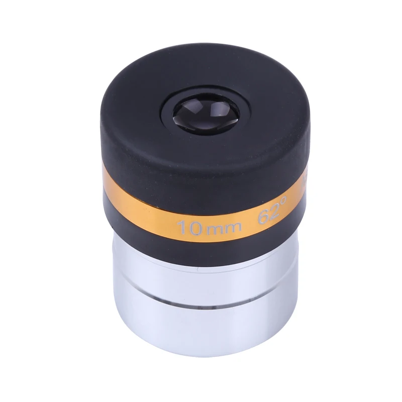 Широкоугольный объектив Celestron 1,25 дюйма, 62 градуса, 10 мм, для астрономического телескопа, HD асферический окуляр с полным покрытием, бесплатная доставка