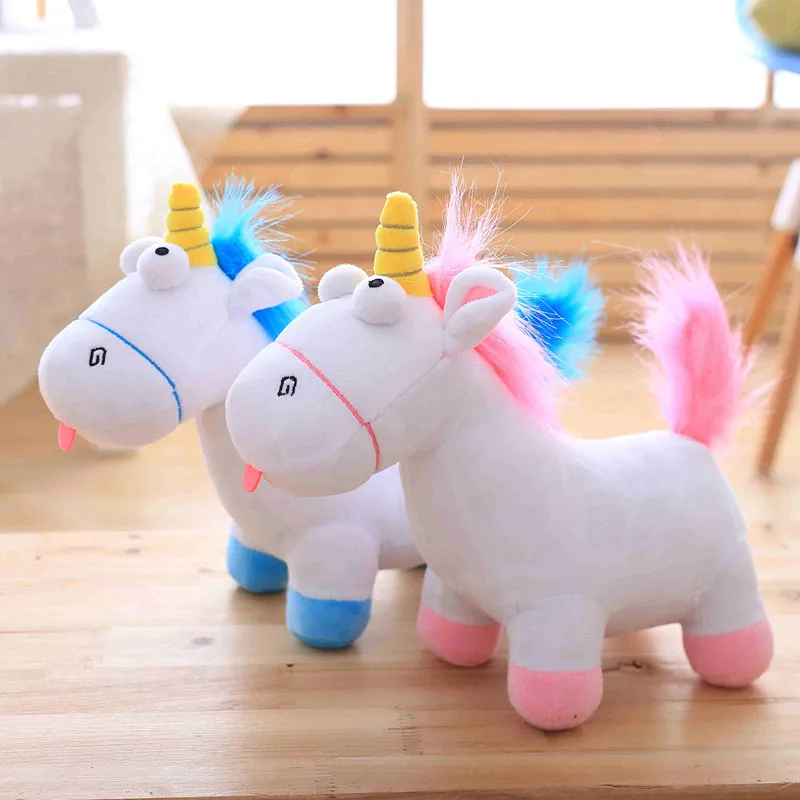 

1pc 35cm Cute Unicorn Plush Toy Soft Staffed Animal Kawaii Horse Toy Christmas Present Cartoon Kid Baby Doll Birthday Gift