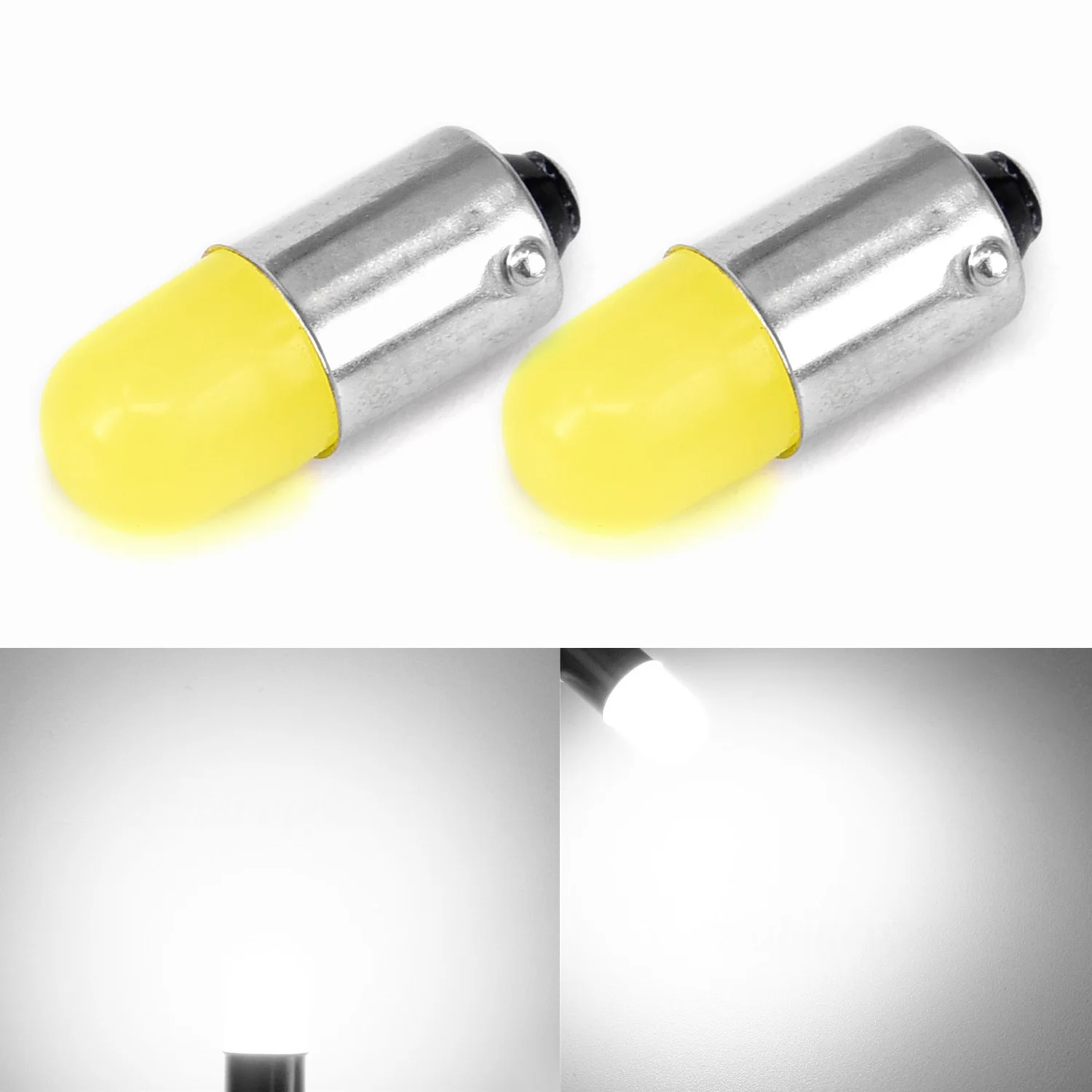 Автомобильный светильник COB супер белый поворотный сигнал 12 В светодиодный 30