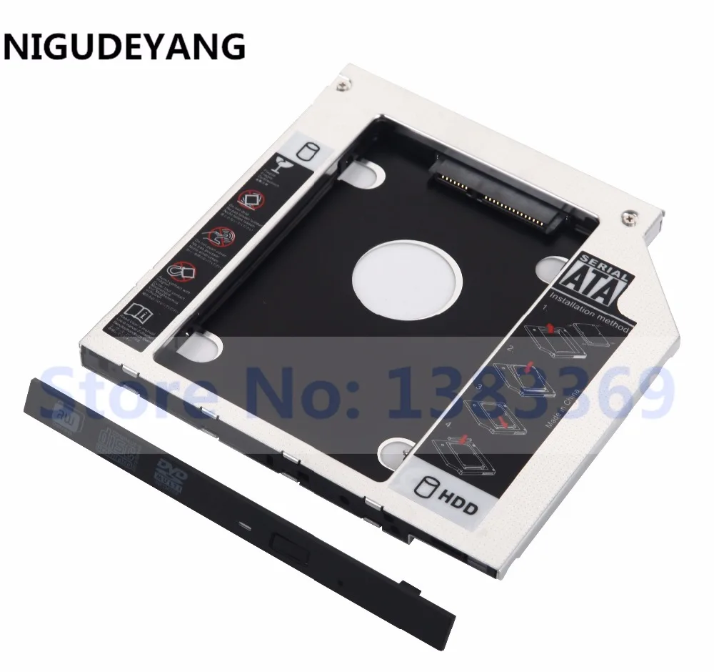 NIGUDEYANG 2nd жесткий диск HDD SSD чехол лоток Caddy адаптер для ASUS ROG G551JW G551JX G751JL серии