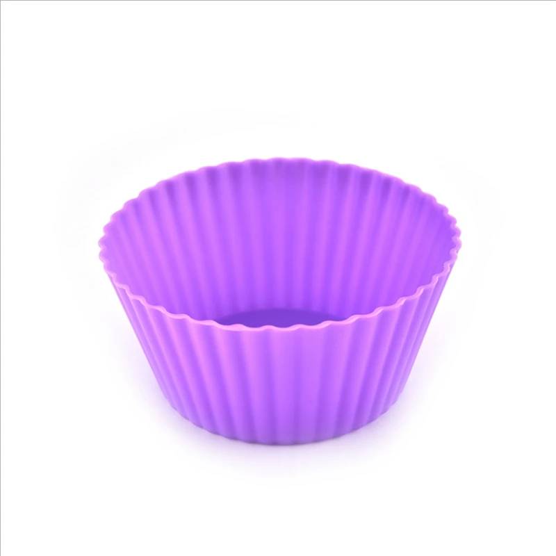 Muffin чашки выпечки Плесень торт отделочных работ силиконовые формы для