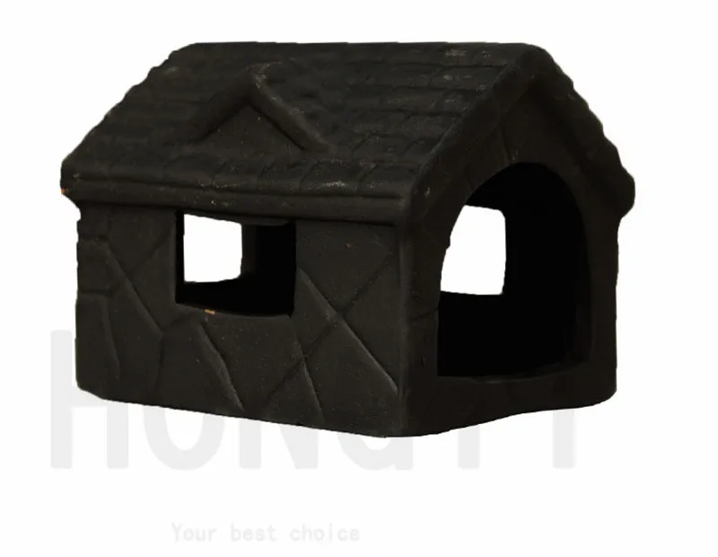 HONGYI 1 piece aquarium shrimp house dodge breeding tank shape purple sand nest landscaping chic safe and non-toxic | Дом и сад