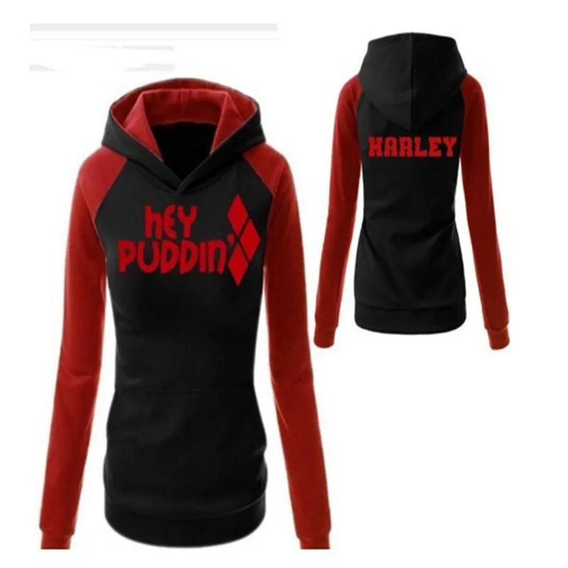 Суицид команда Harley Quinn Jogger свитер женский спортивный Повседневная одежда взрыв |