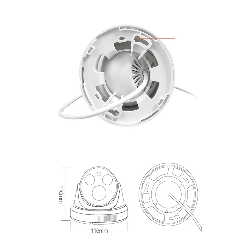 Hfsafety умная мини камера наблюдения беспроводные камеры HD 720 P WIFI ip сетевая