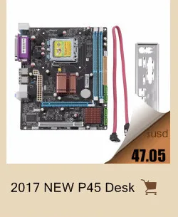 Материнская плата cpu с четырехъядерным процессором 2,66G cpu i5 core+ 4G Memory+ Fan ATX настольный компьютер, сборная материнская плата, комплект, Прямая поставка