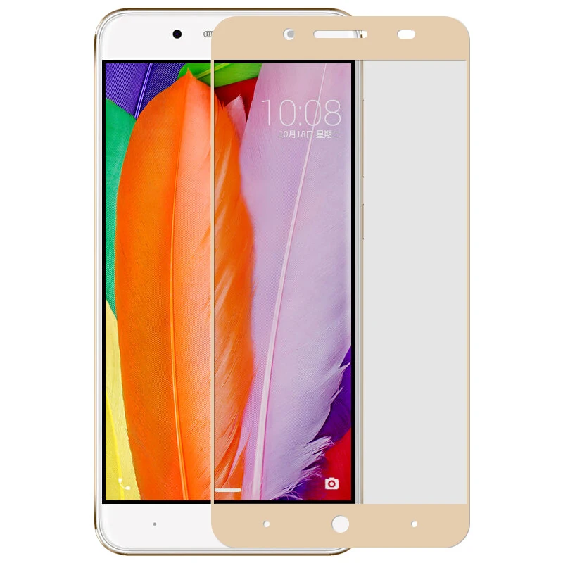 Закаленное стекло с полным покрытием для ZTE Blade A610 Plus Защитная пленка экрана 2 шт. |