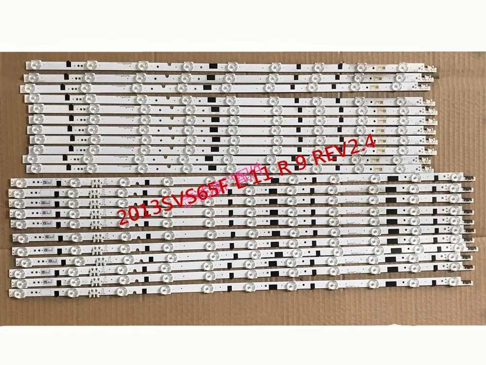 22 шт./лот б/у 2013SVS65F L11/R9 для Samsung UA65F6400EJ светодиодная подсветка|Светодиодные ленты| |