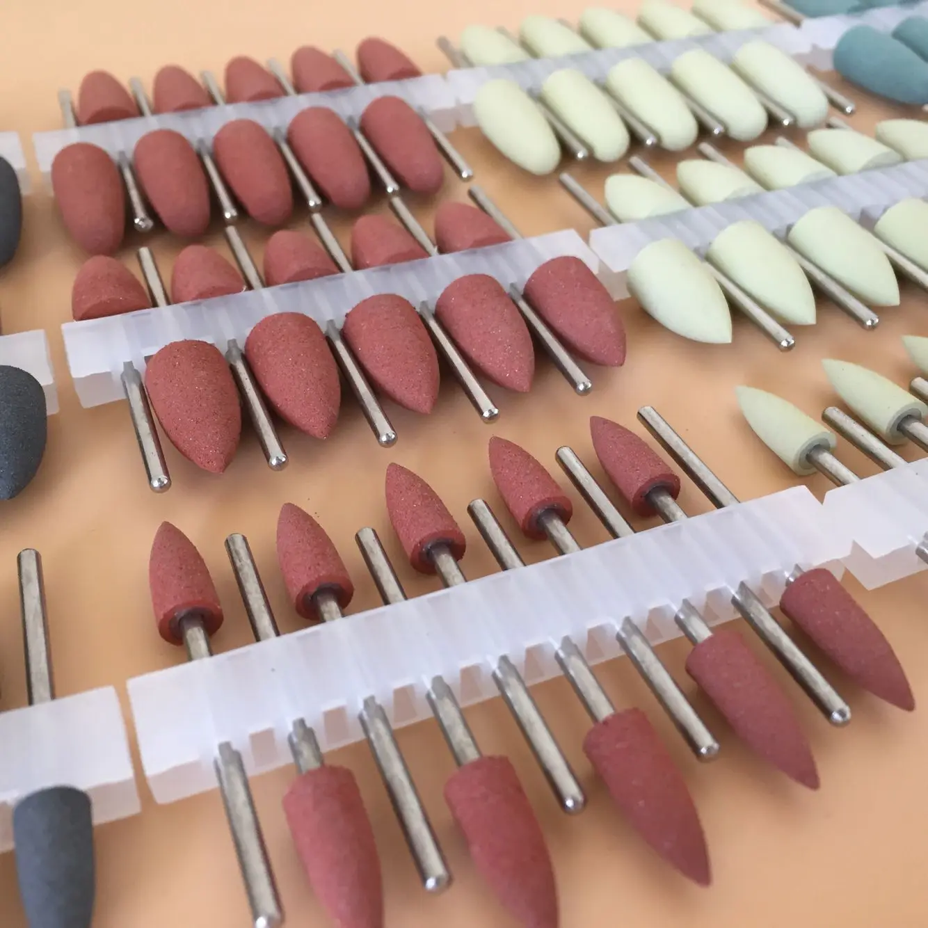 120pcs Dental SILICONE Rubber polishers Diamond polishing Burs Resin Base 2.35mm | Красота и здоровье
