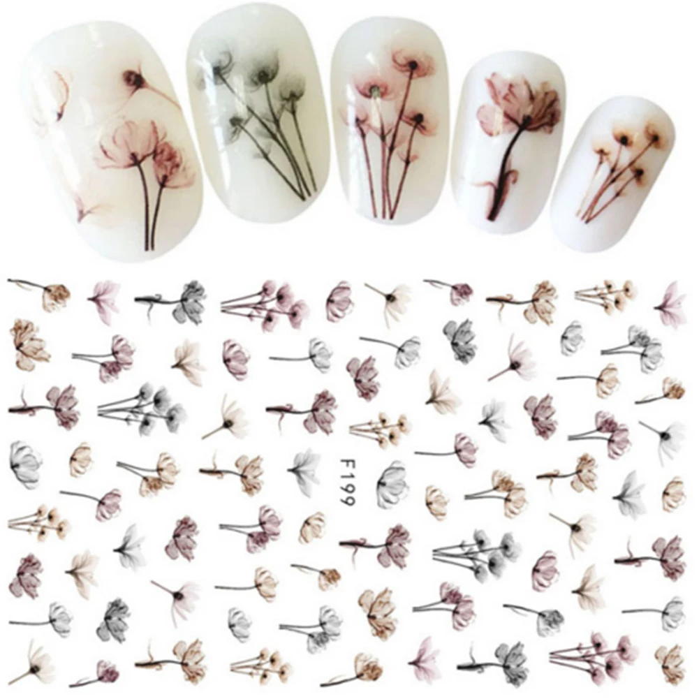 Стикеры 3D на ногти Nail Art переводные наклейки для маникюра|Стикеры и наклейки| |