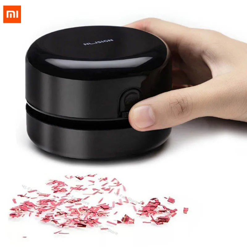 Новейший Настольный пылесос Xiaomi NUSIGN, мини Настольный пылесос, портативный легкий прочный пылесос для школы, класса, офиса