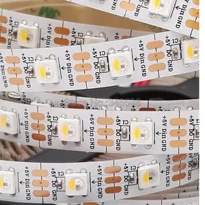 Светодиодная Пиксельная лента SK6812 RGBW (аналогичная WS2812B) 4 в 1 1 М4 м5 м 3060144 светодиодовпикселейм; Индивидуальная адресная Пиксельная лента IP20IP65IP67 DC5V