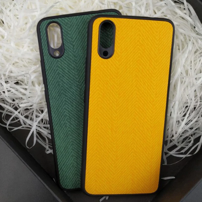 6 59 &quotЗеленый цвет чехол для vivo NEX S coque ткань кожа задняя крышка NEXS телефонные