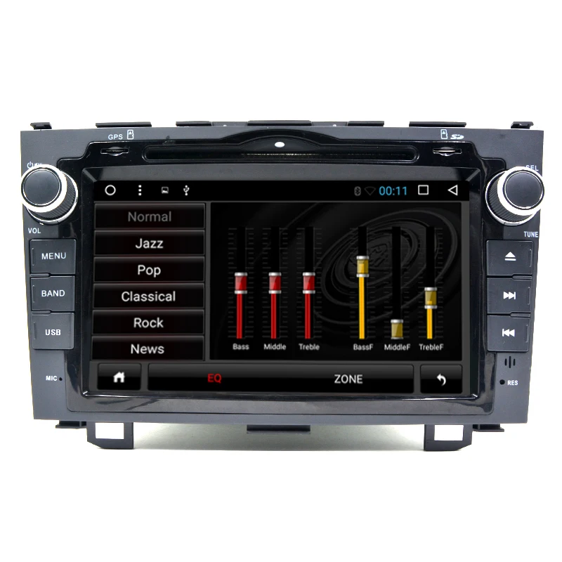 Последние 2Din 4G WIFI BT SWC Android7.1 стерео радио для CRV плеер GPS Navi головное устройство Honda