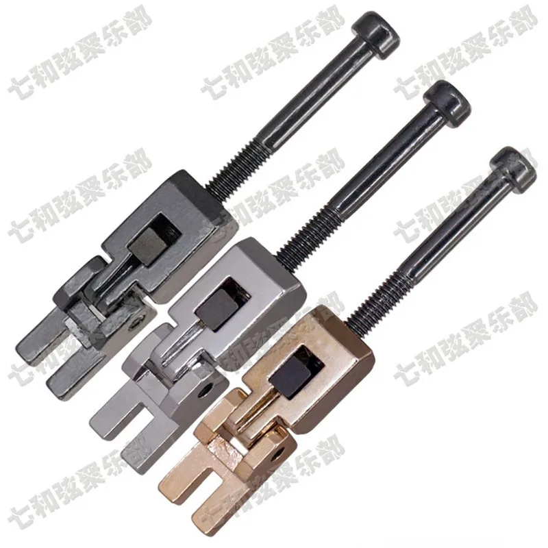 Серебристый черный золотой мост для электрогитары запчасти музыкальных