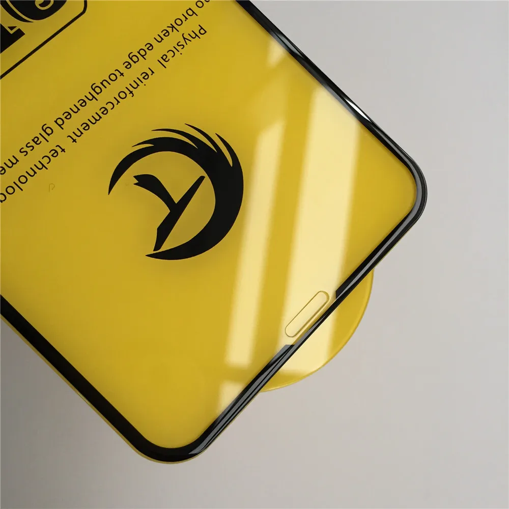 SZYSGSD для iPhone XS Max XR 9D 9H закаленное стекло 10 шт. в партии для iPhone 6 6s 7 8 Plus защита экрана 9D защита переднего стекла
