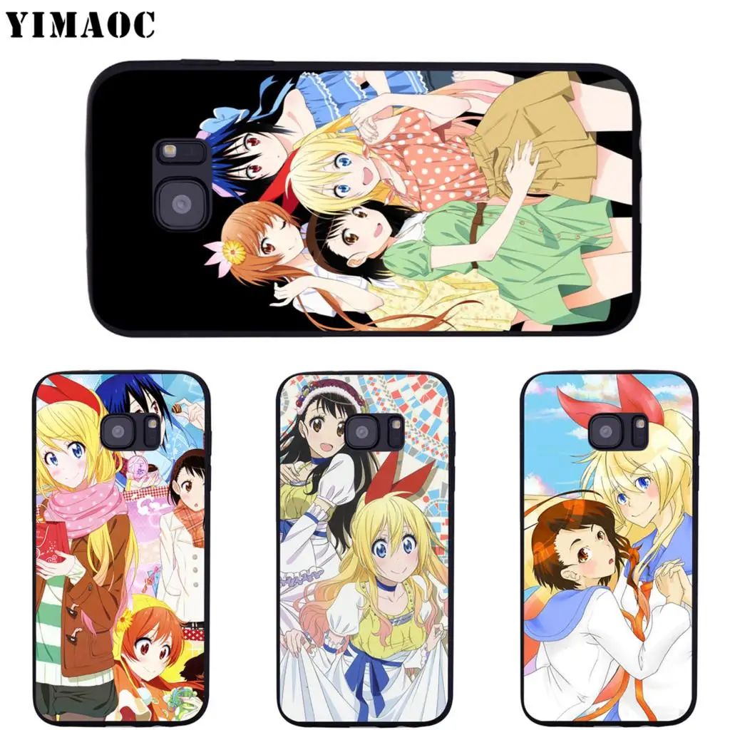 YIMAOC Nisekoi чехол для Samsung Галактики A7 A8 A9 A10 A20 A30 A40 A50 A70 M10 M20 M30 S10e J6 плюс | Мобильные