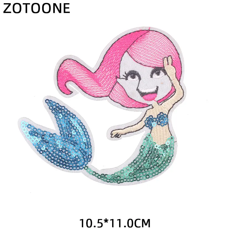 ZOTOONE утюжок на фламинго аппликации для одежду глажка наклейки девочек полоски