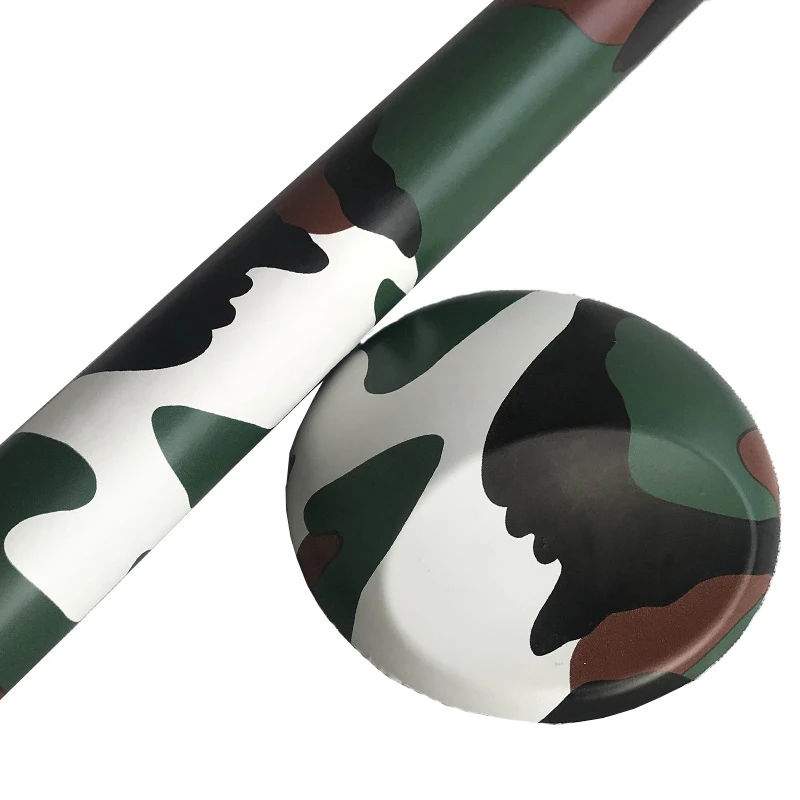 camouflage Автомобильный-Стайлинг 3D/5D углеродное волокно Автомобильный интерьер центральная консоль изменение цвета молдинг наклейки для Toyota Camry XV40 2006-2011 - Название цвета: camouflage