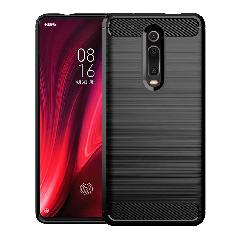 Чехол из углеродного волокна для Xiao mi Red K20 Pro мягкий силиконовый чехол 9t Xio 7 7a Note |