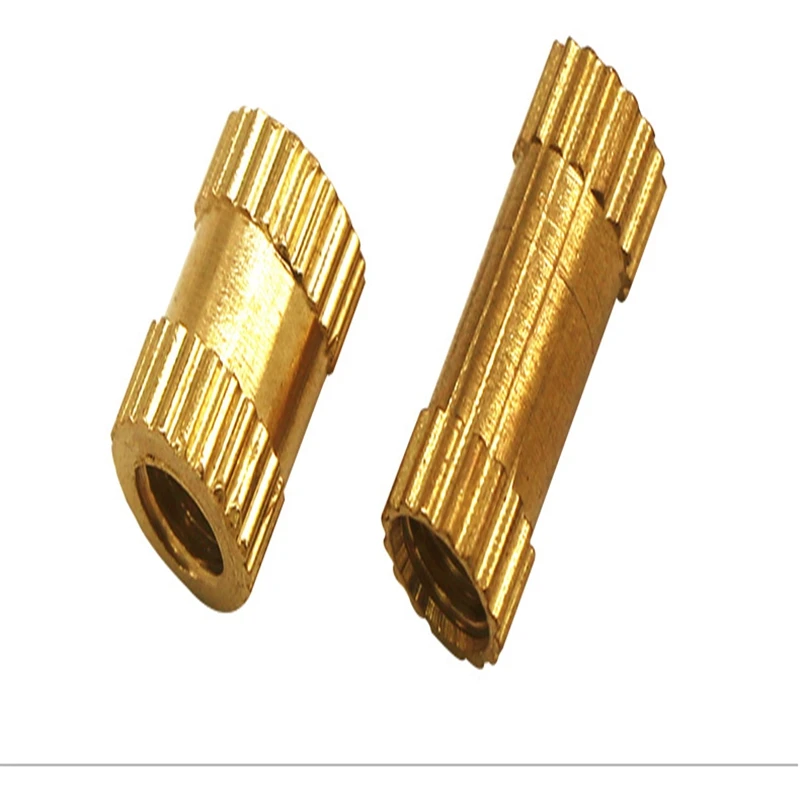 10 шт. M5Copper инкрустация инжекционная гайка встроенные части накатанные M5|Гайки| |