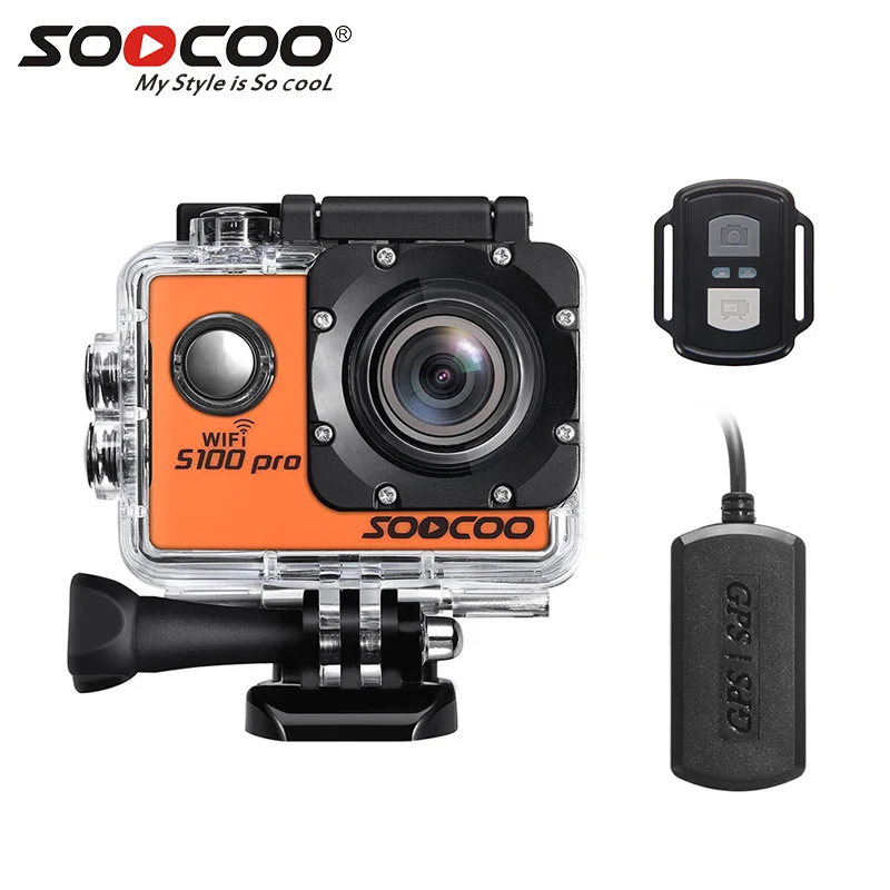 Экшн Спортивная камера SOOCOO S100 pro Novatek 96660 IMX078 пульт дистанционного управления со