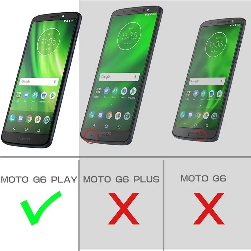 SUPCASE For Moto G6 Play Case UB Pro Full-Body Rugged Holster Protective Cover with Built-in Screen Protector |
