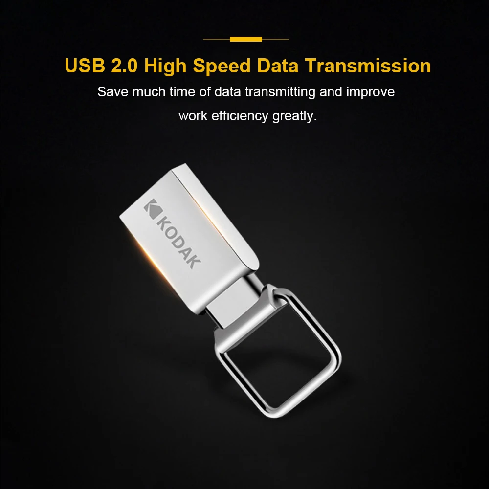 Оригинальный Kodak K112 мини металлический USB флеш накопитель 16 ГБ 32 64 карта памяти