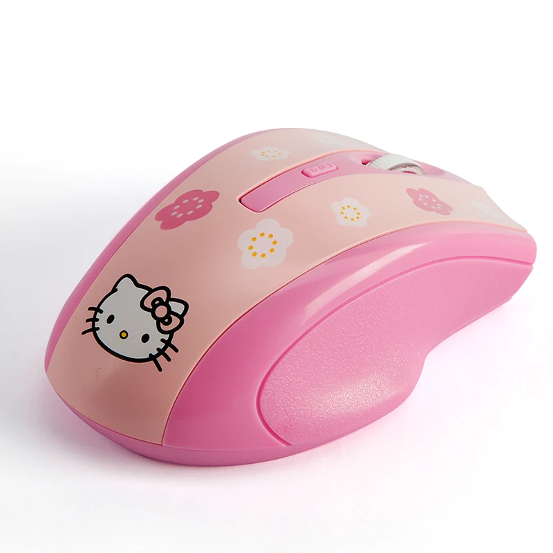 Компьютерная компьютерная мышь hello kitty KT Drahtlose Maus 2400 dpi Pro Spiel mouse Geschenk для девочек, подарок для геймера, перезаряжаемая беспроводная мышь