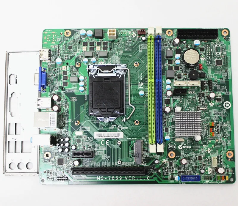 Подходит для ACER TC 605 705 SX2885 рабочего Материнская плата MS 7869 DBSRRCN001 LGA1150 материнская