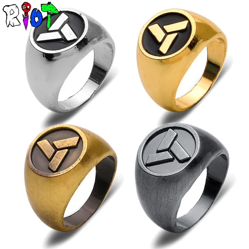 Assassins Master Ring аниме аксессуары для косплея бронзовое анти-серебряное 4 цвета
