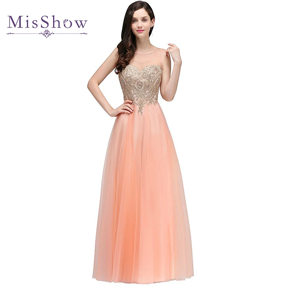 Новое Поступление 2017 Платье Длинное Бургундское Кружево Аппликация Вечернее