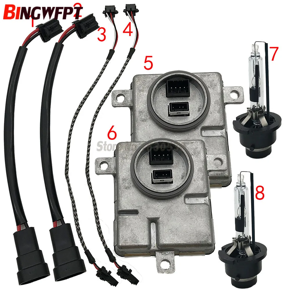 Высококачественный OEM HID балласт с D3S D3R D4S D4R BLUB W003T18471 8K0.941.597 для A udi|База| |
