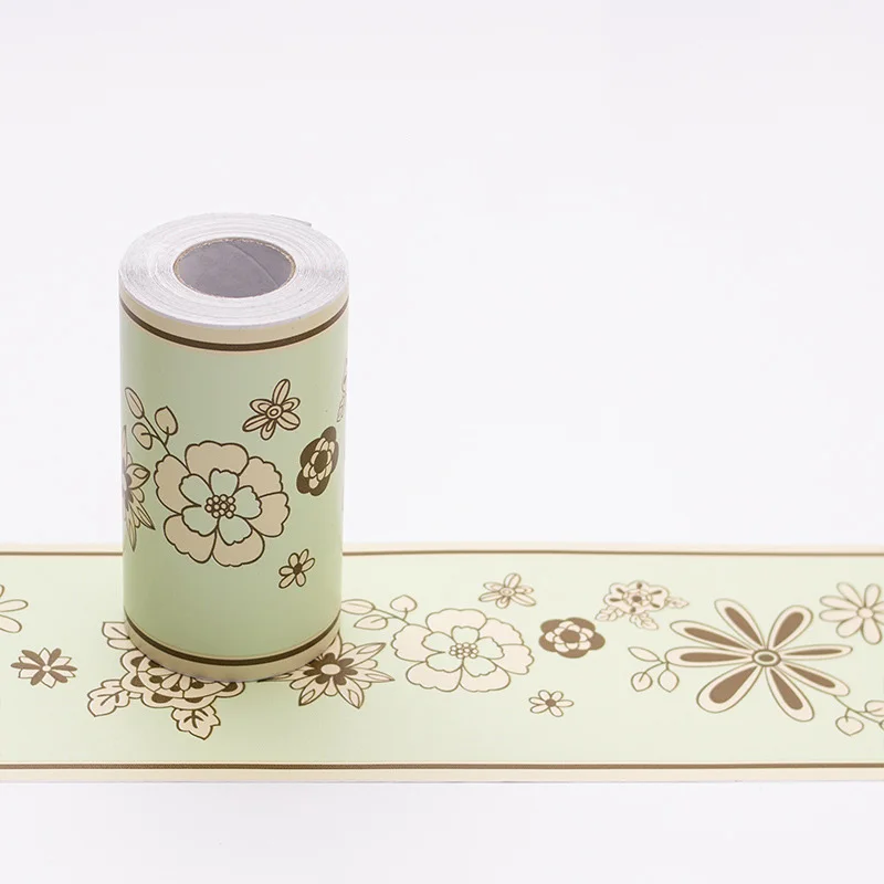 Цветочные самоклеющиеся стены бортик границы бумага водонепроницаемая комната