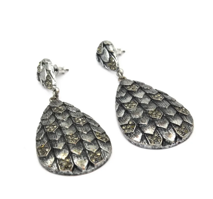 BigBing ювелирные изделия моды ретро серебряная шпилька серьги комплект Серьга